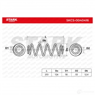 Пружина STARK 1437798518 S66J 1J skcs0040416 - Изображение 5