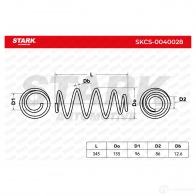 Пружина STARK skcs0040028 SZ I49RI 1437796181 - Изображение 5