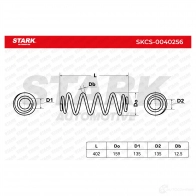 Пружина STARK 1437799389 skcs0040256 F IVD7 - Изображение 5