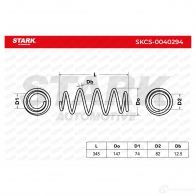 Пружина STARK 1437799364 DUD 74 skcs0040294 - Изображение 4
