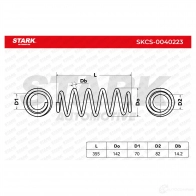 Пружина STARK 1437797504 skcs0040223 E9HEHD N - Изображение 6