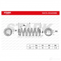 Пружина STARK YP9K A 1437798211 skcs0040082 - Изображение 5