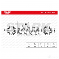 Пружина STARK 81VVN 9B 1437797347 skcs0040154 - Изображение 6