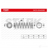 Пружина STARK 1437796351 skcs0040030 MGNNN LB - Изображение 5