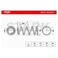 Пружина STARK skcs0040174 SY SCLLY 1437798951 - Изображение 5