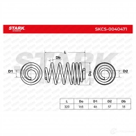 Пружина STARK skcs0040471 1437799249 S 1Y84BY - Изображение 5