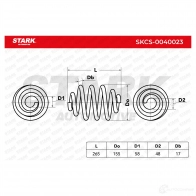 Пружина STARK skcs0040023 OTOE YLU 1437797787 - Изображение 5