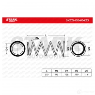 Пружина STARK 1437796389 skcs0040423 TWQ SJ7 - Изображение 5