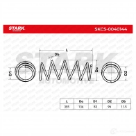 Пружина STARK skcs0040144 1437796486 N Q1RC - Изображение 2