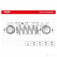 Пружина STARK 1437798991 0NEXJ 7G skcs0040085 - Изображение 2
