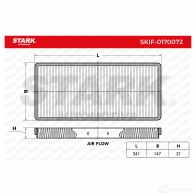 Салонный фильтр STARK AADV H3I 1438020640 skif0170072 - Изображение 2