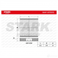 Салонный фильтр STARK H 2URXA 1438020696 skif0170113 - Изображение 3