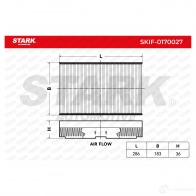 Салонный фильтр STARK 7YS FJI skif0170027 1438020579 - Изображение 3