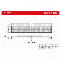 Салонный фильтр STARK skif0170015 1438020815 PHO5 C - Изображение 3