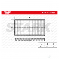 Салонный фильтр STARK skif0170282 3B415N Z 1438020724 - Изображение 4