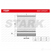 Салонный фильтр STARK skif0170271 1438020503 TO MET - Изображение 2