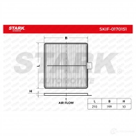 Салонный фильтр STARK 4YU WA skif0170151 1438020515 - Изображение 3