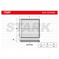 Салонный фильтр STARK OW F9RY 1438020485 skif0170095 - Изображение 4
