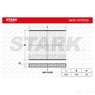 Салонный фильтр STARK skif0170133 1438020552 IRP OB - Изображение 4
