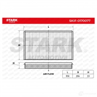 Салонный фильтр STARK skif0170077 1438021197 RH24 NT - Изображение 4