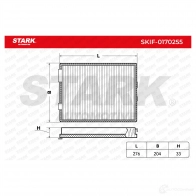 Салонный фильтр STARK 4X0AH 5J skif0170255 1438021204 - Изображение 2