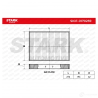 Салонный фильтр STARK MC TP0SJ skif0170259 1438021074 - Изображение 2