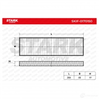 Салонный фильтр STARK skif0170150 YF O7D 1438020512 - Изображение 2