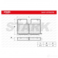 Салонный фильтр STARK skif0170078 1438020594 DL2GQ9 I - Изображение 2