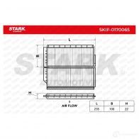 Салонный фильтр STARK 1438020849 A5XZRO Q skif0170065 - Изображение 6