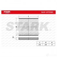 Салонный фильтр STARK H ZB8LR skif0170182 1438020460 - Изображение 2