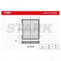 Салонный фильтр STARK 1438020616 skif0170098 03I 4EO - Изображение 2