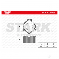 Салонный фильтр STARK 72L Q19 1438020661 skif0170026 - Изображение 3