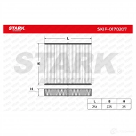 Салонный фильтр STARK skif0170207 1438020785 B2 6FX4O - Изображение 3