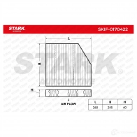 Салонный фильтр STARK skif0170422 1438020780 34 DLSHG - Изображение 3