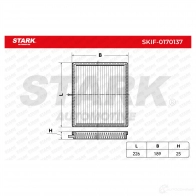 Салонный фильтр STARK skif0170137 7R MSY 1438020846 - Изображение 2