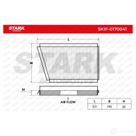 Салонный фильтр STARK 1438020797 5WCCC 1 skif0170041 - Изображение 2