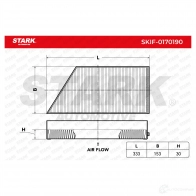 Салонный фильтр STARK 1438020765 skif0170190 1 EOB3 - Изображение 3