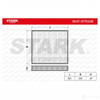 Салонный фильтр STARK skif0170218 1438020809 F9R ZU - Изображение 4