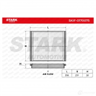 Салонный фильтр STARK skif0170075 VR Y9UO 1438021068 - Изображение 3