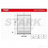 Салонный фильтр STARK KEN2L R skif0170040 1438020789 - Изображение 3
