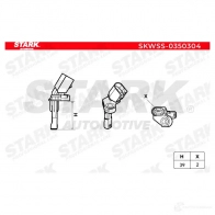 Датчик АБС STARK skwss0350304 TW CST 1437773577 - Изображение 6