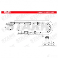 Датчик АБС STARK DCJJ U skwss0350079 1437774367 - Изображение 3