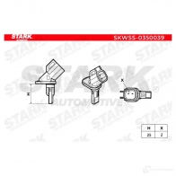 Датчик АБС STARK UWL HMY5 skwss0350039 1437773610 - Изображение 4