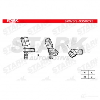Датчик АБС STARK CE3 8F9 1437773559 skwss0350075 - Изображение 3
