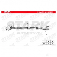 Датчик АБС STARK 09A U4 1437775075 skwss0350210 - Изображение 6