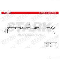Датчик АБС STARK skwss0350155 1437774300 QZJ9 HB - Изображение 4