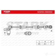 Датчик АБС STARK 6 IQZSY 1437774740 skwss0350032 - Изображение 3