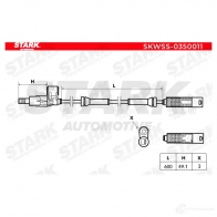 Датчик АБС STARK 1437774967 skwss0350011 Q33NX D - Изображение 4