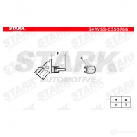 Датчик АБС STARK 1437778836 skwss0350766 Z6 29TN - Изображение 6