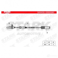 Датчик АБС STARK skwss0350083 MZ UXB12 1437776244 - Изображение 2